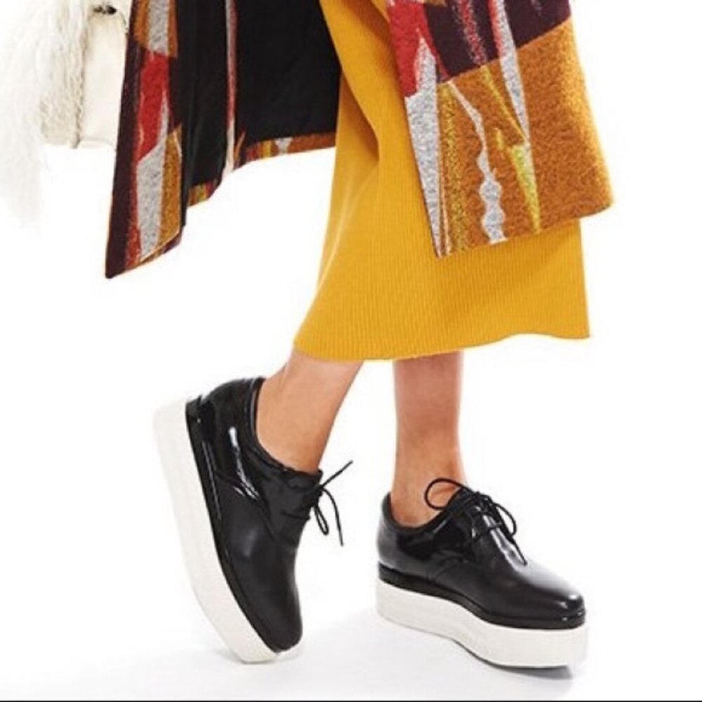 NWOB Ash Katia Leather Platform Sneaker
